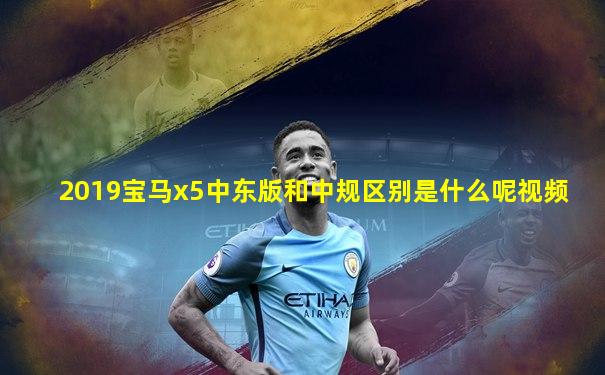 2019宝马x5中东版和中规区别是什么呢视频