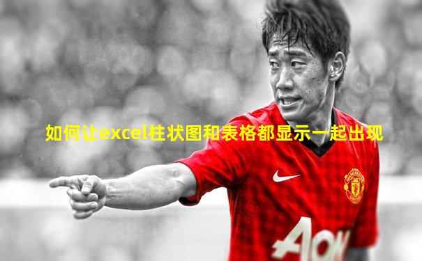 如何让excel柱状图和表格都显示一起出现