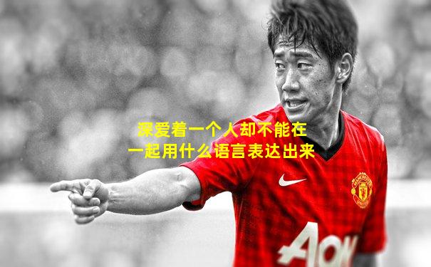 深爱着一个人却不能在一起用什么语言表达出来