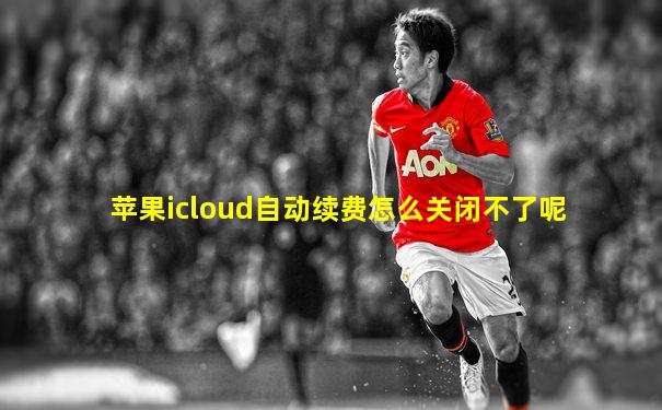 苹果icloud自动续费怎么关闭不了呢